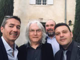 GUILLAUME NOUAUX TRIO (Jérôme Gatius, Alain Barrabès, Guillaume Nouaux), Festival Jazz & Blues, Château de Lantic, Martillac (2019)
